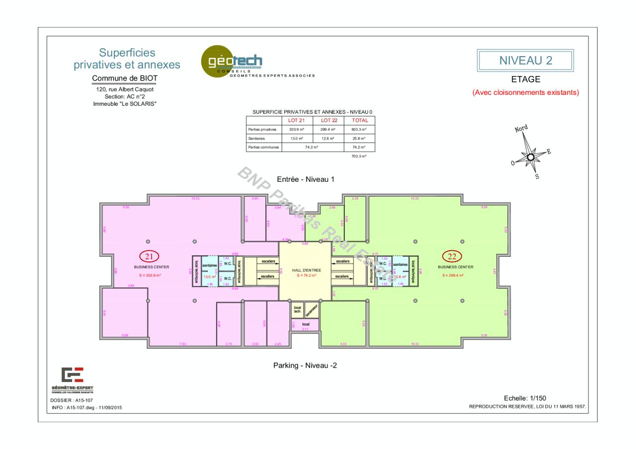 Bureau Biot 2105m² Location bureau Biot Alpes-Maritimes OLBUR2115387 20